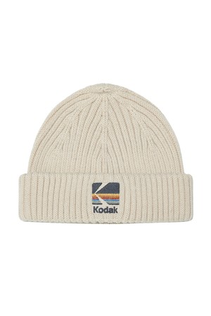 레인보우 숏 비니 IVORY