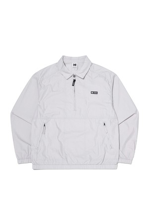 가먼트워싱 카라 아노락 자켓 LIGHT GREY