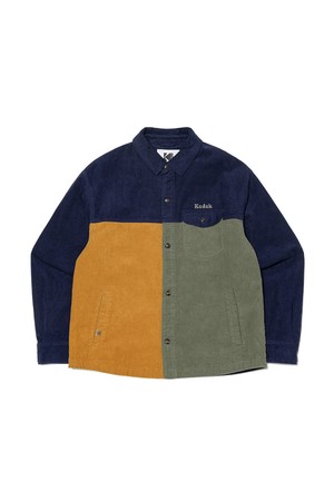 브라우니 패딩 셔켓 NAVY