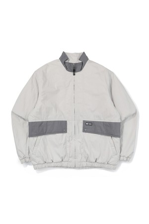 가먼트워싱 패딩 자켓 LIGHT GREY