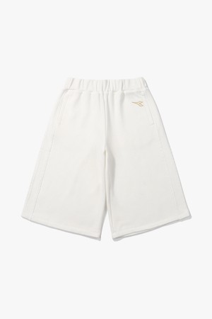 크로스코트 레이스 라인 하프팬츠 OFF WHITE_WHITE-a