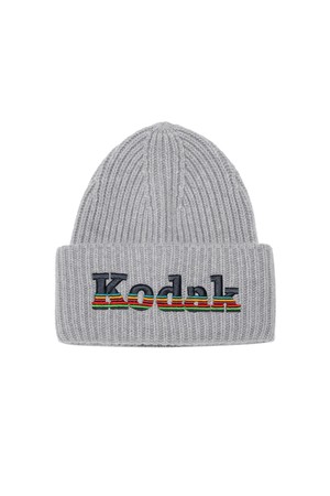 레인보우 울혼방 비니 GREY