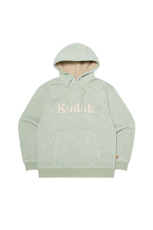 브라우니 세미오버핏 라이트웜 기모 후드 MINT GREEN