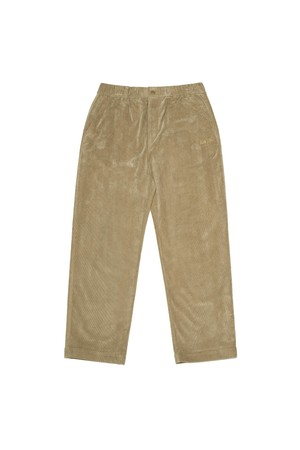 브라우니 레귤러핏 코듀로이 테이퍼드 팬츠 BEIGE