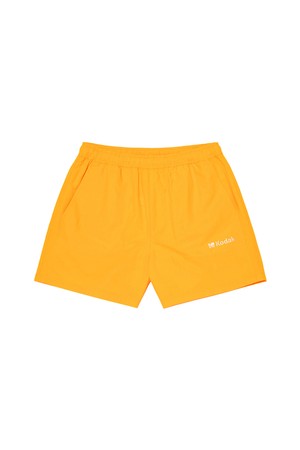 컬러플러스 레귤러핏 3부 반바지 우먼 YELLOW