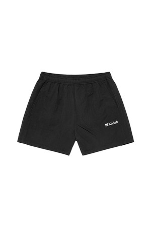 컬러플러스 레귤러핏 3부 반바지 우먼 BLACK