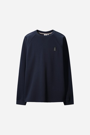 밀도 베이직 맨투맨 남자(NAVY)