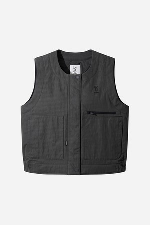 마가렛 패딩 베스트 여자(CHARCOAL GREY)