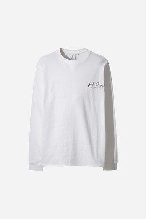 캠핑토끼 그래픽 긴팔 티셔츠 (OFF WHITE 2)