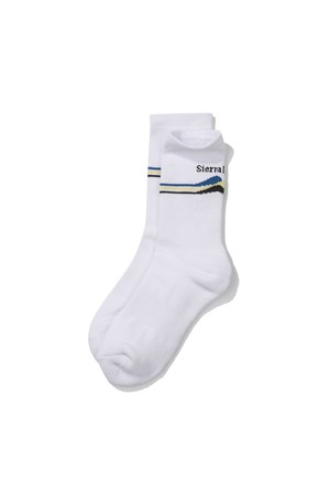 트라이컬러 쿨맥스 양말 WHITE