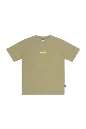 메일러 그래픽 반팔티셔츠 KHAKI