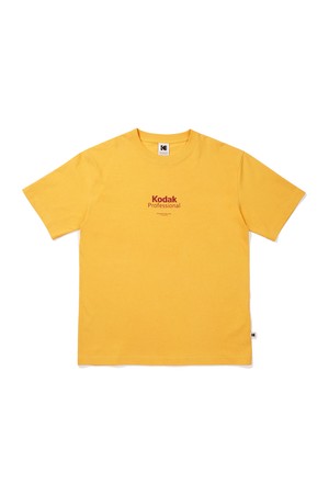 메일러 그래픽 반팔티셔츠 YELLOW