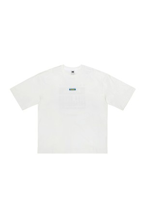 에센셜 빅그래픽 반팔티셔츠 WHITE