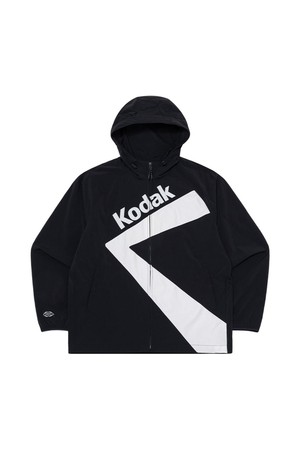 [3LJK23캐리] 케이 후드 긴팔 자켓 BLACK