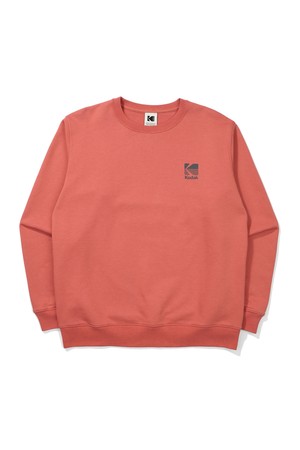 모노그램 레귤러핏 맨투맨 PINK