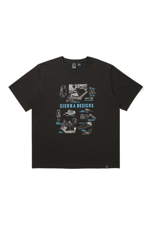 기어 아카이브 칠라이트(CHILL-LITE) 반팔티셔츠 BLACK