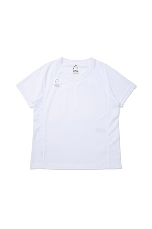 W) 맨던홀 (MENDENHALL) 폴라텍 파워드라이 반팔티셔츠 WHITE