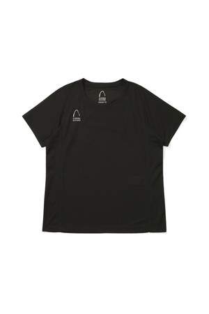 W) 맨던홀 (MENDENHALL) 폴라텍 파워드라이 반팔티셔츠 BLACK