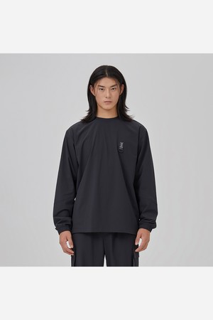 그린존 긴팔 티셔츠(BLACK)