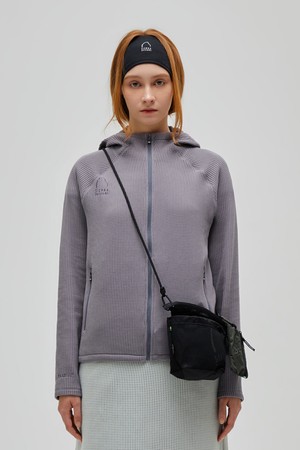 W) 그라나이트(GRANITE) 폴라텍 파워드라이 메쉬 집업 LAVENDER GREY