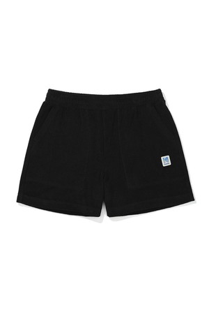 테리 4부 반바지 우먼 BLACK