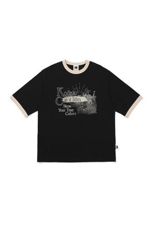 브리즈 라이트 컬러필름 에어로쿨 링거티셔츠 BLACK