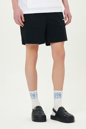 스테디움 4부 반바지 BLACK