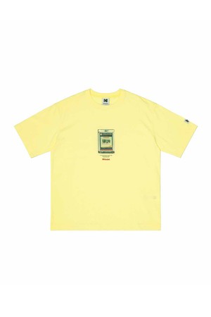 필름 슬라이드 에어로쿨 반팔티셔츠 YELLOW