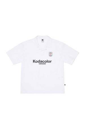 스테디움 우븐 카라 티셔츠 WHITE