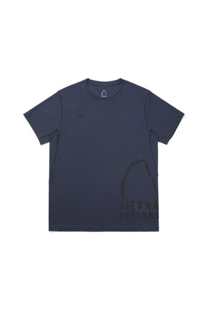 세락(SERAC) 폴라텍 델타 하프돔 반팔티셔츠 NAVY