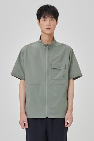 에어픽셀 스텐넥 숏 자켓 남자(D.MINT)