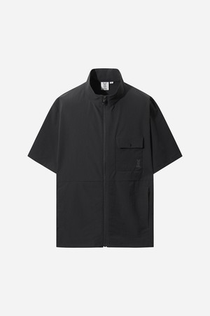 에어픽셀 스텐넥 숏 자켓 남자(BLACK)