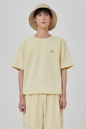 스텐다드 스트링 숏 티셔츠(BEIGE)