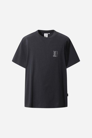 에이드 그래픽 반팔 티셔츠 (BLACK)