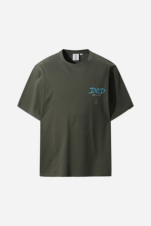 소로나 백그래픽 반팔 티셔츠 남자(D.CHARCOAL GREY)