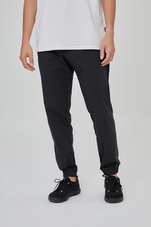 네츄럴 밴딩 컴포트 조거팬츠 남자(BLACK)