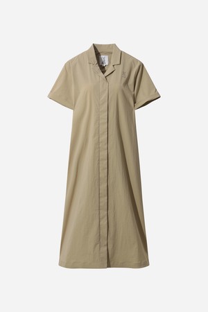 마이로 브이넥 원피스 여자(TAN)