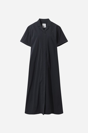 마이로 브이넥 원피스 여자(BLACK)