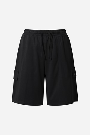 스텐다드 밴딩 하프 팬츠(BLACK)