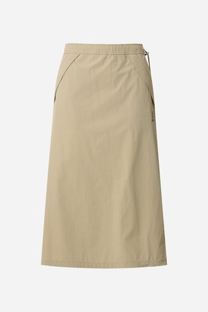 경량 밴딩 스커트 여자(TAN)