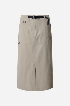 H라인 아웃포켓 스커트 여자(IVORY DARK)