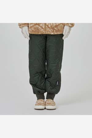 퀼팅 패딩 팬츠(KHAKI)