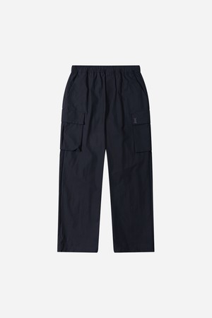 베이직 카고 스트링팬츠(난연)(BLACK)