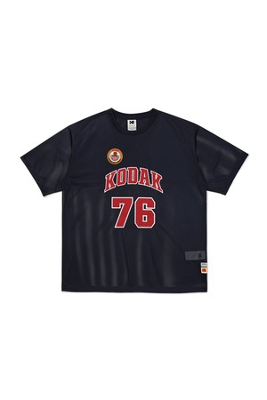 바스켓볼 메쉬 반팔 티셔츠 NAVY