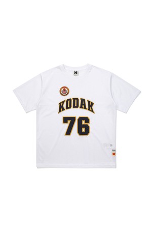 바스켓볼 메쉬 반팔 티셔츠 WHITE