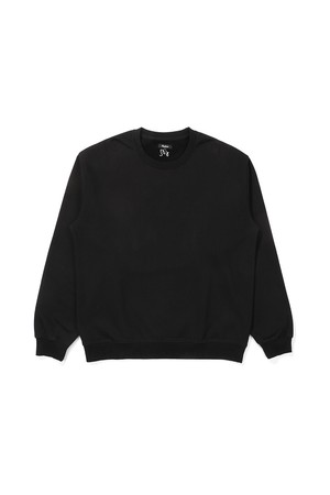 [EVERGREEN] GD 크루넥 스웻셔츠 BLACK (MAN)_BLACK-a