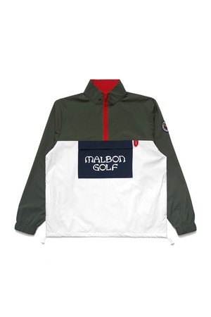 [GHOSTFACE KILLAH] 풀오버 바람막이 GREEN (MAN)_GREEN-a
