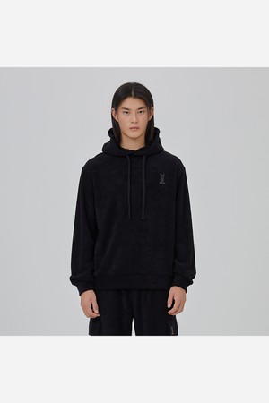 내츄럴 테리 후드 남자(BLACK)