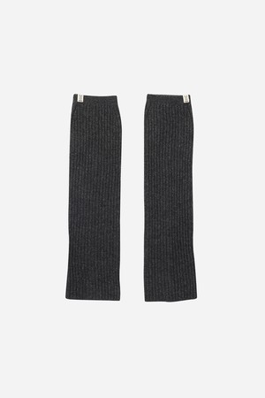 울 베이직 레그 워머(D.CHARCOAL GREY)