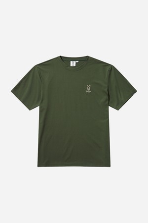 액티비티 프린트 숏 티셔츠(KHAKI)